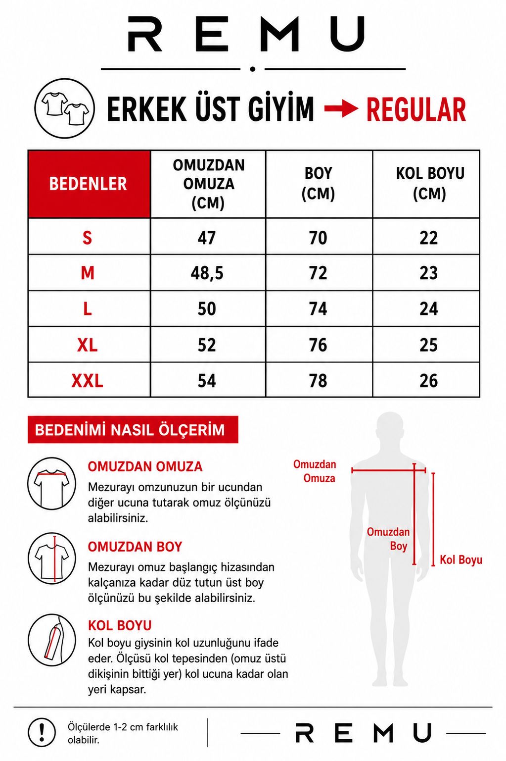 REMU %100 PAMUKLU ERKEK T-SHİRT