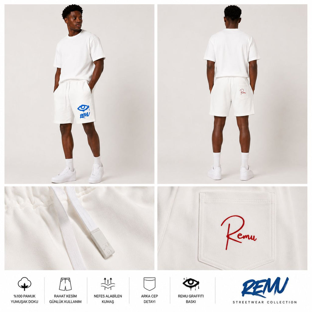 REMU %100 PAMUKLU CASUAL ERKEK ŞORT